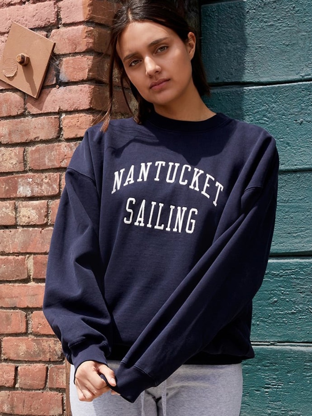 John Galt Nantucket Crew Neck Sweatshirt